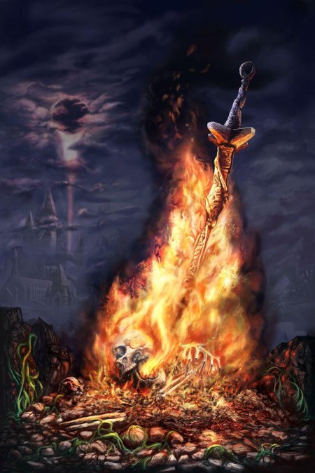Dark souls bonfire