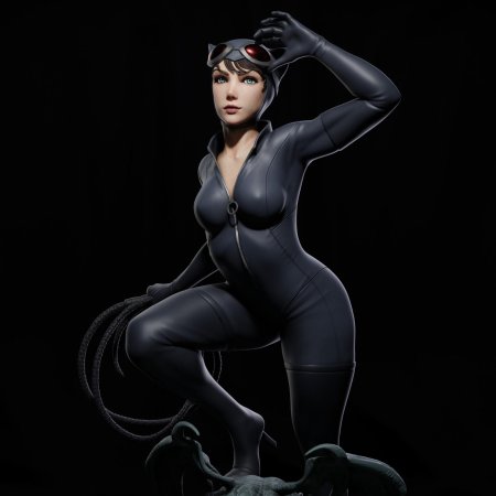 Catwoman sideshow premium format
