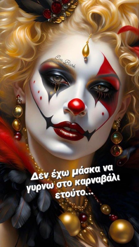 Клоун красивый