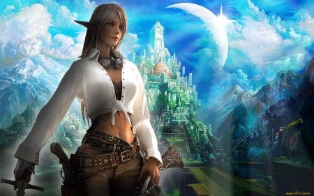 Lineage 2 эльфийка