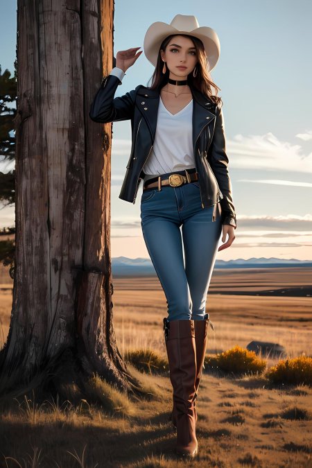 Cowgirl style