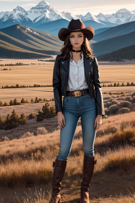 Cowgirl style