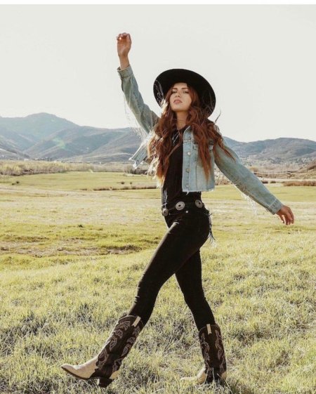 Cowgirl style