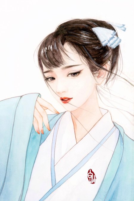 Кореянка рисунок