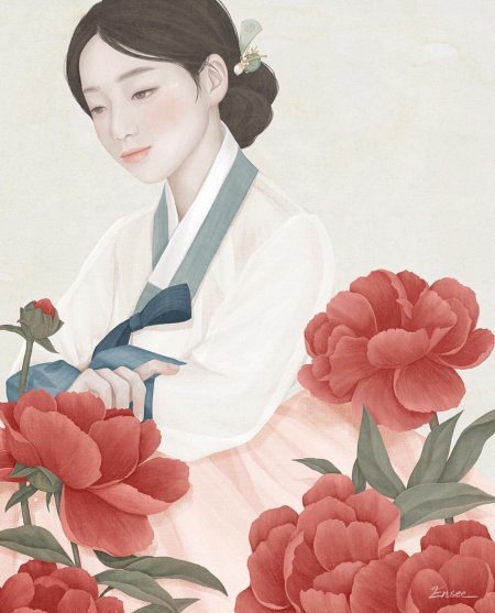 Корейская художница choi