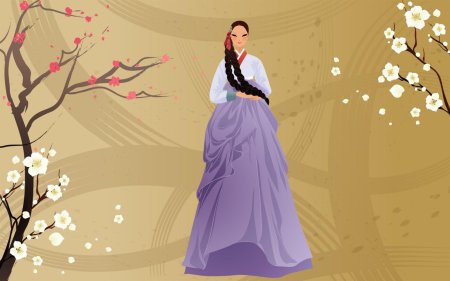 Южная корея ханбок