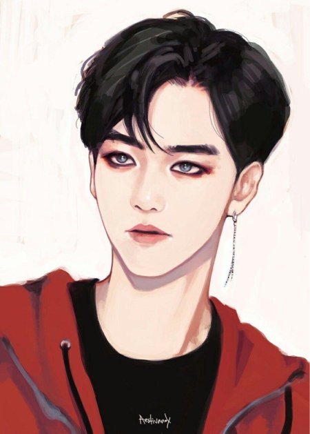 Exo baekhyun art