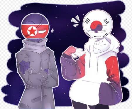 Countryhumans северная корея и китай шип