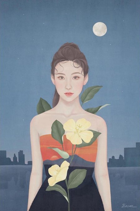 Корейская художница choi