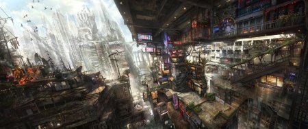 Киберпанк 2077 трущобы