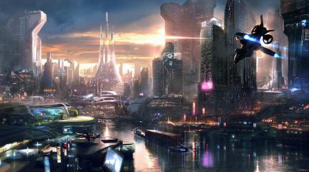 Sci fi city