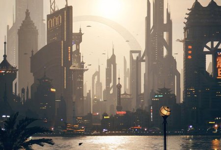 Sci fi city