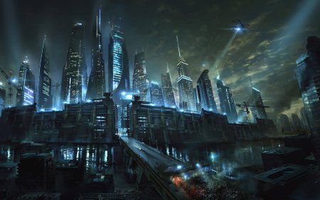 Фантастические города будущего