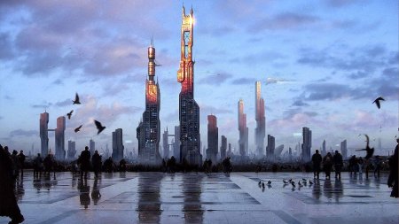 Хью феррис футуристический город