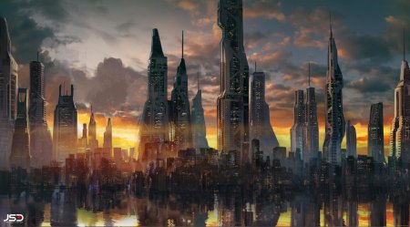 Фантастические города будущего