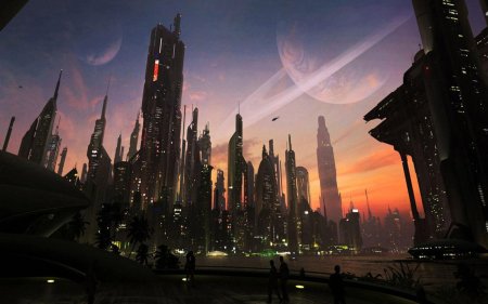 Sci fi city