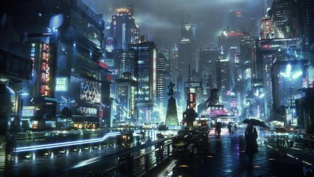 Город найт сити cyberpunk 2077