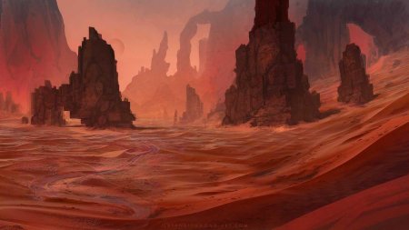 Halo пустыня art