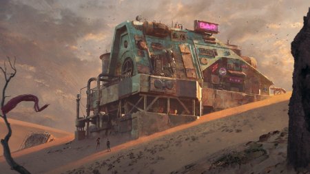 Cyberpunk 2077 пустыня