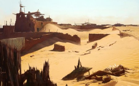 Uncharted 3 локации в пустыне