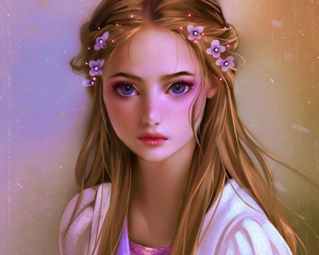 Красивые арты девушек
