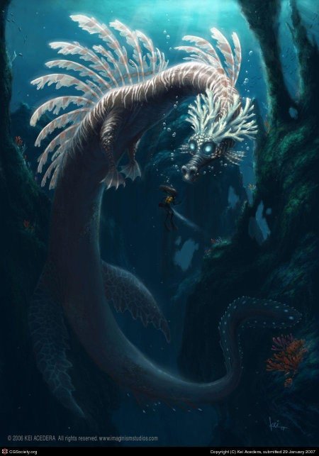 Морской дракон draco marinus