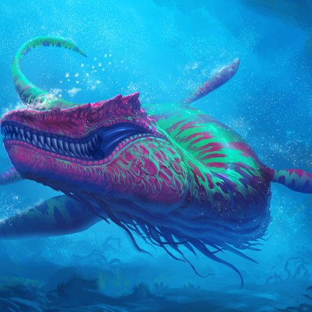 Морское чудовище блуп