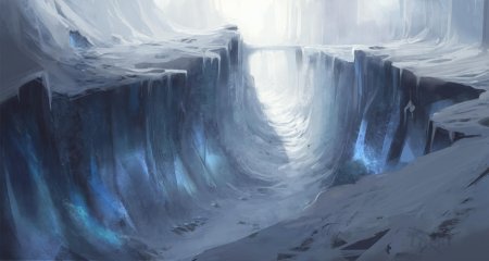 Ледяная пустошь фэнтези