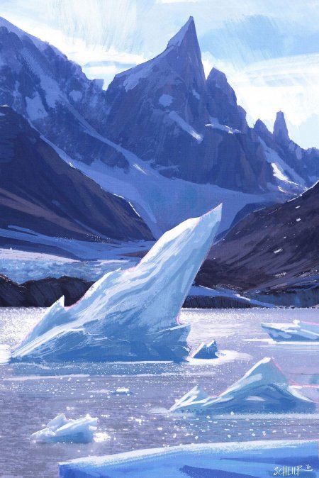 Glacier художник