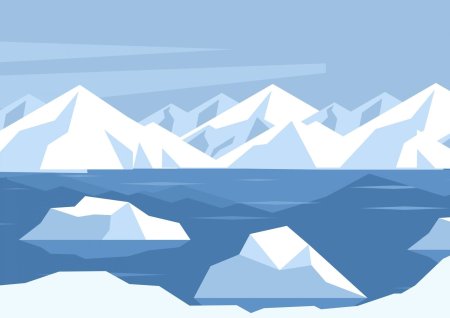 Пейзаж векторный