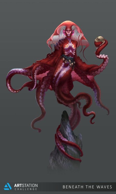 Эбигейл tentacles осьминог