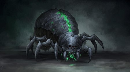 Арахнид арт фэнтези раса