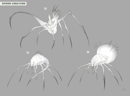 Spider creature