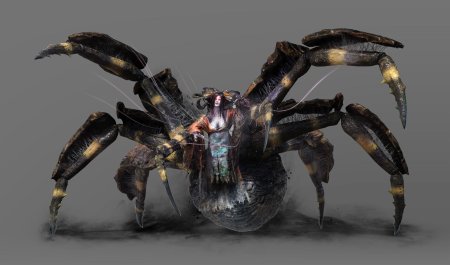 Nioh 2 паук