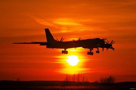 Стратегический бомбардировщик ту-95мс