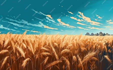 Фон поле пшеницы