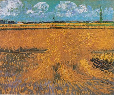 Винсент ван гог wheat fields