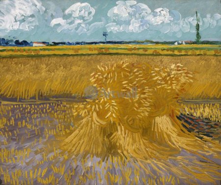 Винсент ван гог wheat fields