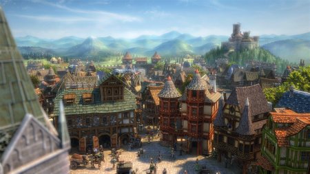 Medieval village город