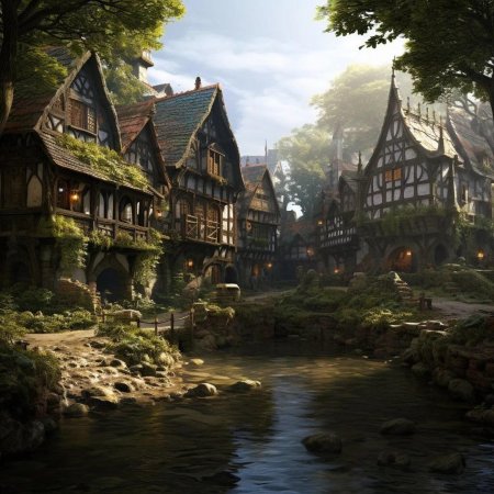 Medieval village