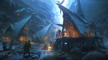 Деревня викингов artstation