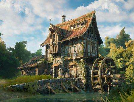 The old watermill