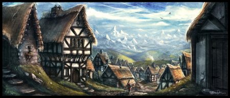 Dnd деревня арт