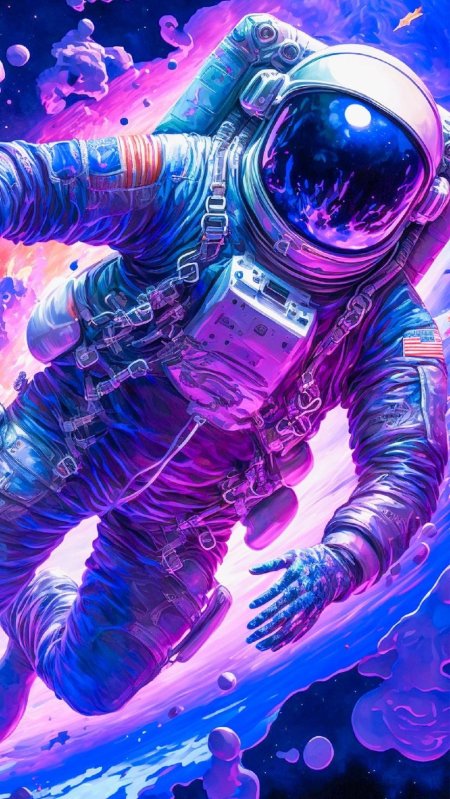 Космонавт космос