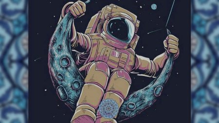 Космонавт арт