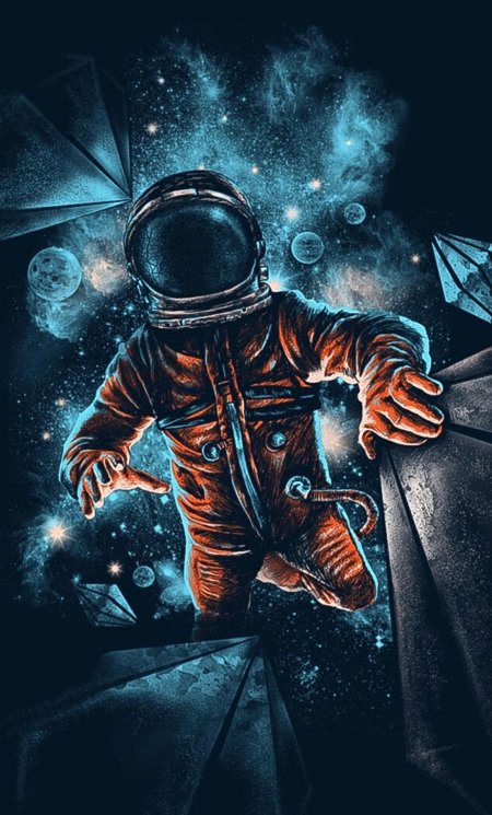 Космонавт арт