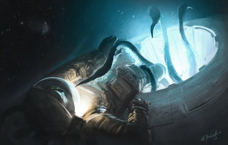 Космонавт арты