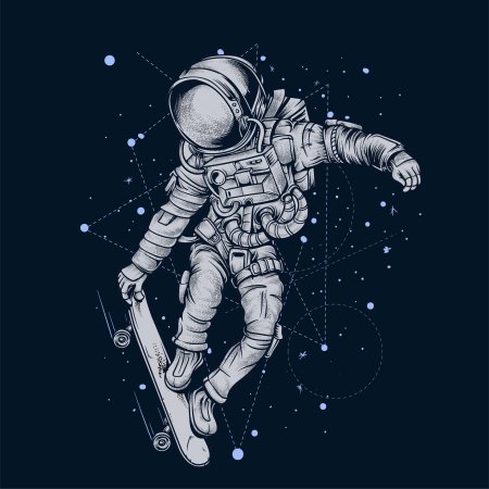 Космонавт космос