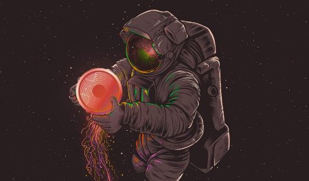Космонавт арт