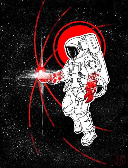 Космонавт арт